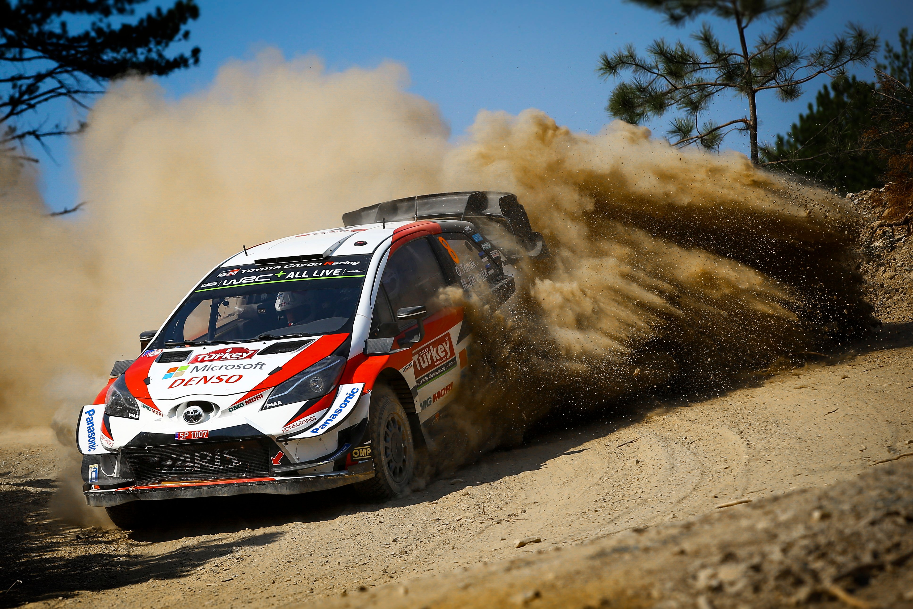 WRC Rally Turchia 2019 Ott Tanak Toyota Gazoo Racing WRT