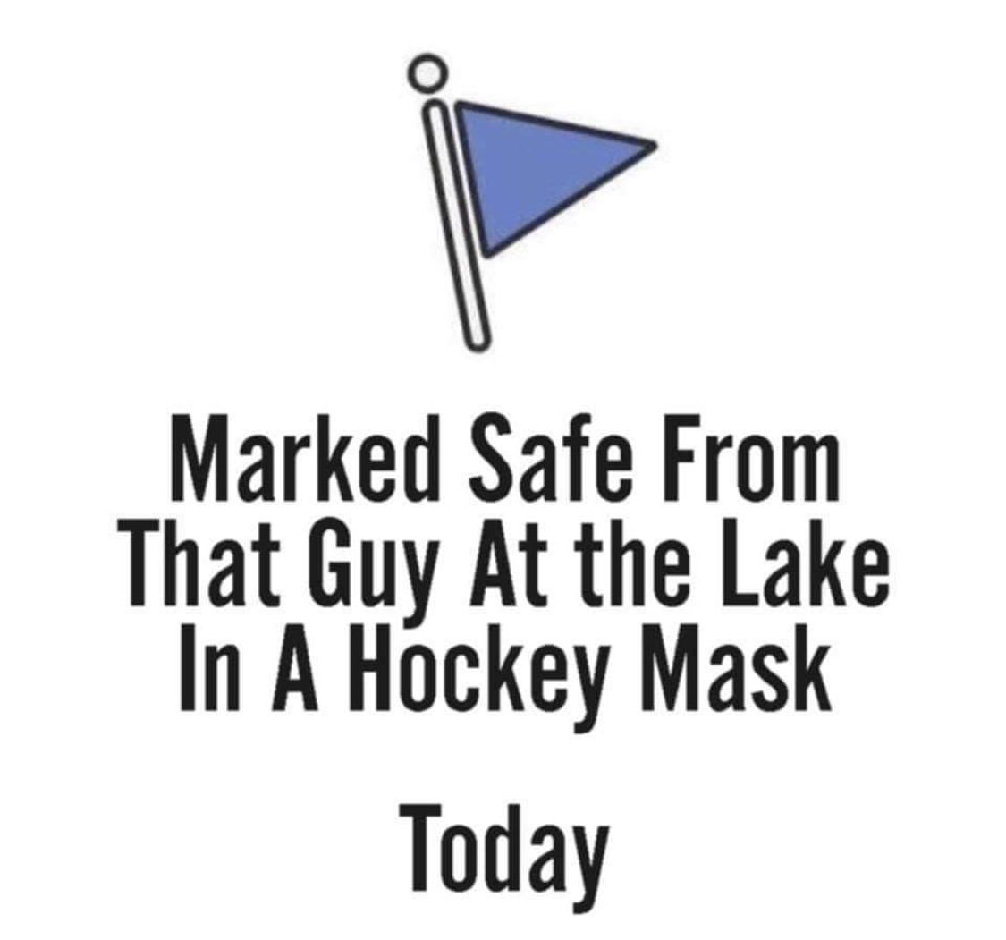 linuxgeek77's tweet image. It’s #FridayThe13th I am marking myself safe