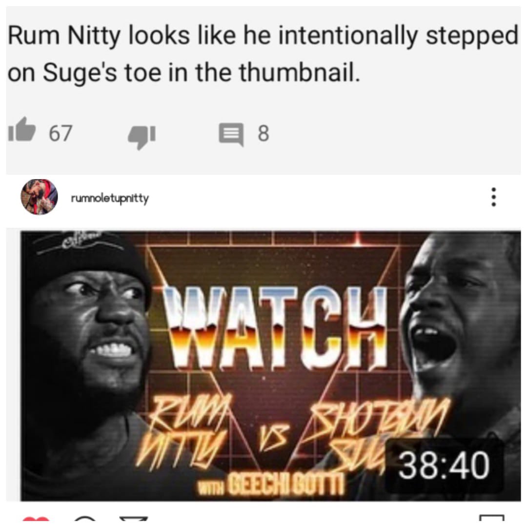 XciledMedia's tweet photo. LMFAOOOOOO #urlTv @RumNitty @ShotgunSuge @SMACKWHITE https://t.co/tHopmf9QN9