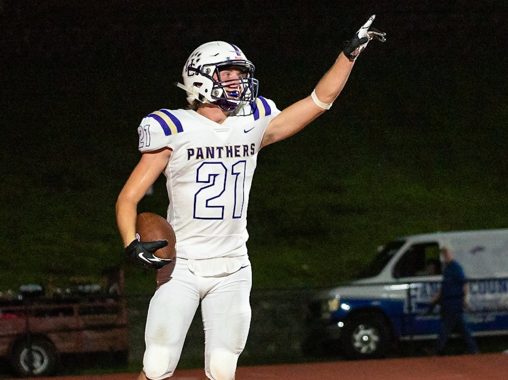 Drake's post TD to make it 20-0 with 1:46 left in third.