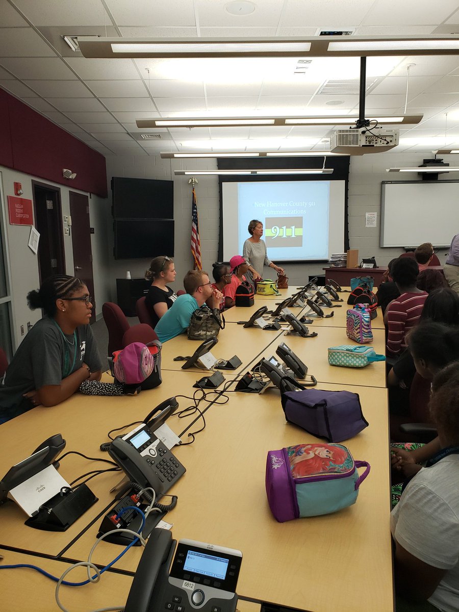 MsKimatTPYA's tweet photo. TPYA Life Lessons - Touring the 911 Center #communityagency #safetyfirst #tpyastrong @A_Pearson16 @MosleyPLC @UNCWWatsonEd @jaime_rhodes_1 @WilliamsPatty https://t.co/OE24CPqwgB