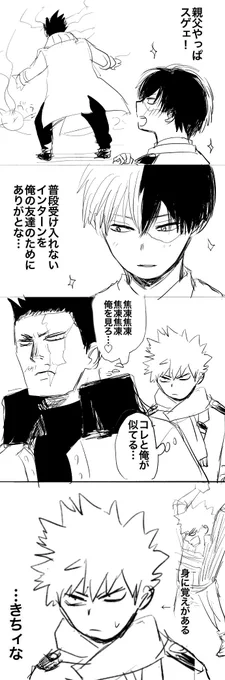 ⚠️本誌ネタバレ
⚠️勢いだけ走りがき。似た者同士かわいいなぁ! 