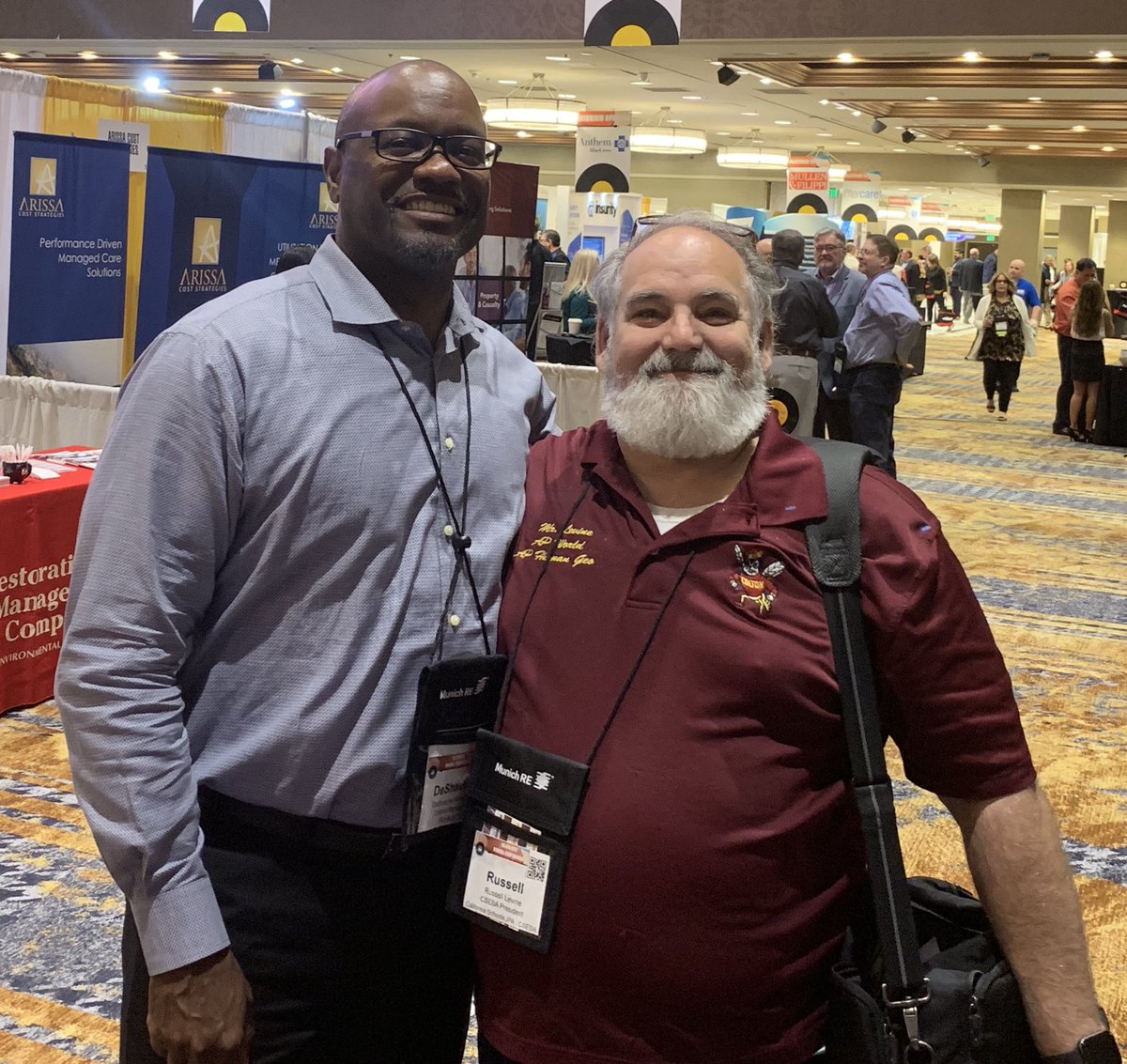 EdTechRuss's tweet image. Met DeShaune Williams Colton HS class of ‘88 at health care conference in Tahoe. Sales Rep for Rimkus Forensics. #yellowjacketpride @CHSJackets_ @ColtonJUSD
