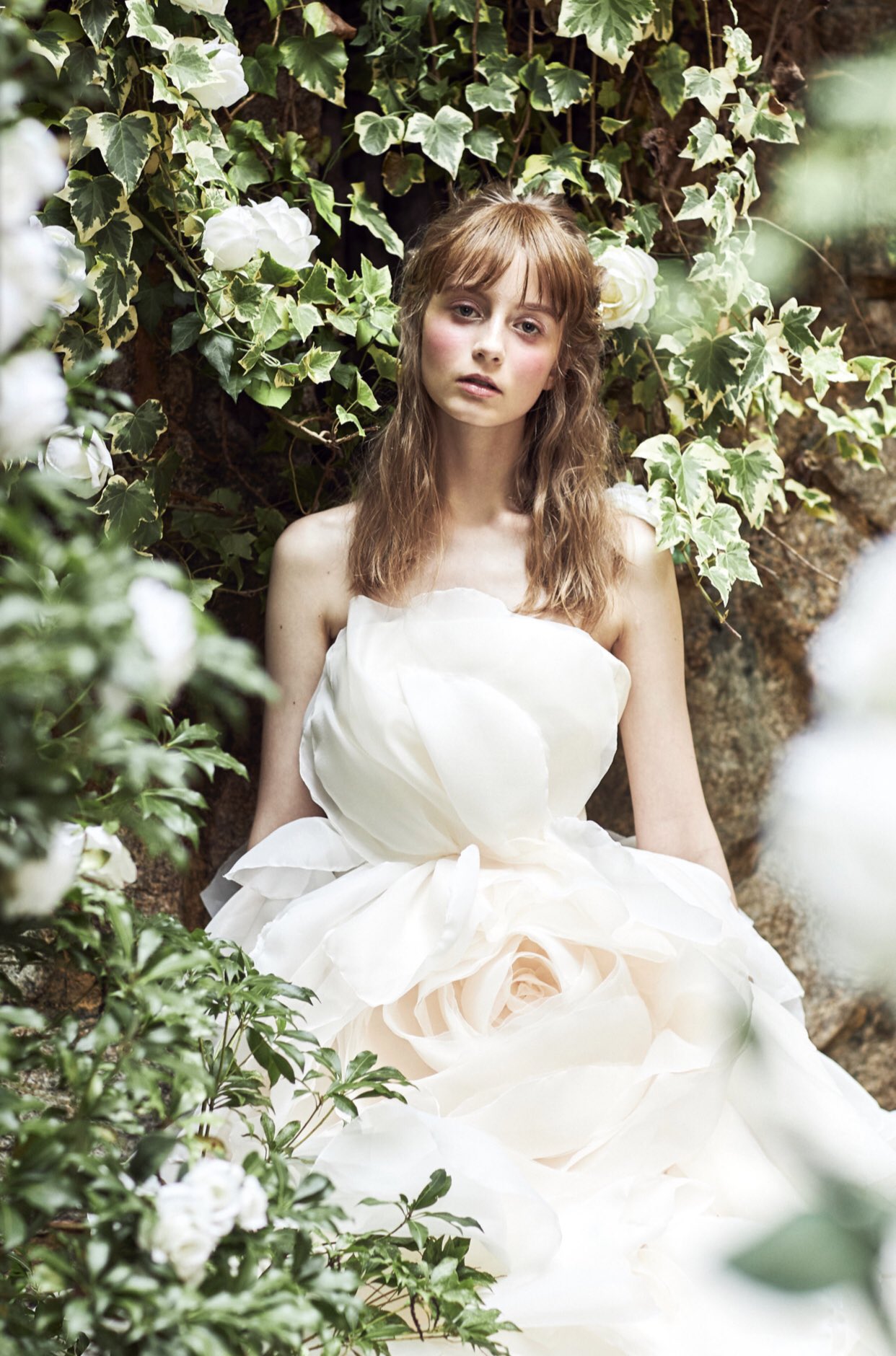 白薔薇の花嫁/世界一幸せな花嫁へ/プロポーズを誘う白薔薇と真珠のブレスレット 白薔薇の花嫁/世界一幸せな花嫁へ/プロポーズを誘う白薔薇と真珠