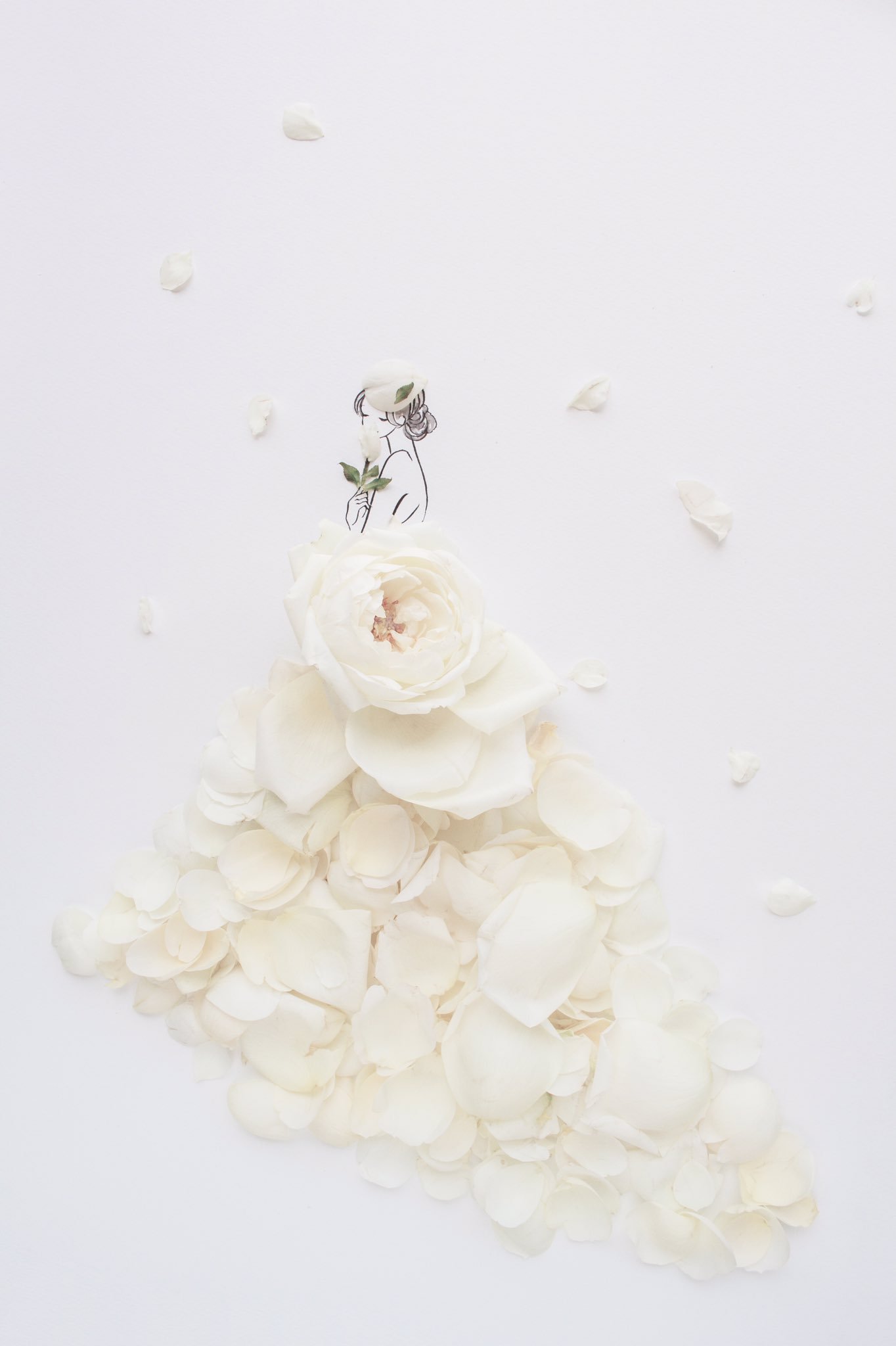 はな言葉 新刊出ました 白い薔薇のドレス 白いバラ の清純さ 花びらのしっとり感 ふんわりとした優しいボリュームのあるドレスになりました 舞い散る花びらのベールもお気に入り 花言葉ドレス Flowery Fields はな言葉 新刊出ました 白い薔薇のドレス 白いバラ の清純さ 花びらのしっとり感 ふんわりとした優しいボリュームのあるドレスになりました 舞い散る花びらのベールもお気に入り 花言葉ドレス Flowery Fields