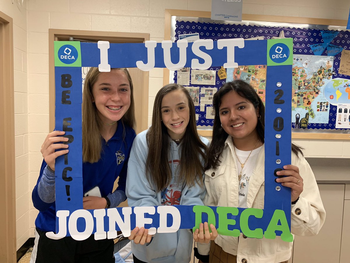 DECA recruitment week at KHS was a success! We have over 40 members with a few more on the way! Join our team! <a href="/KarnsBeavers/">Karns High Beavers</a> #HereWeGo
