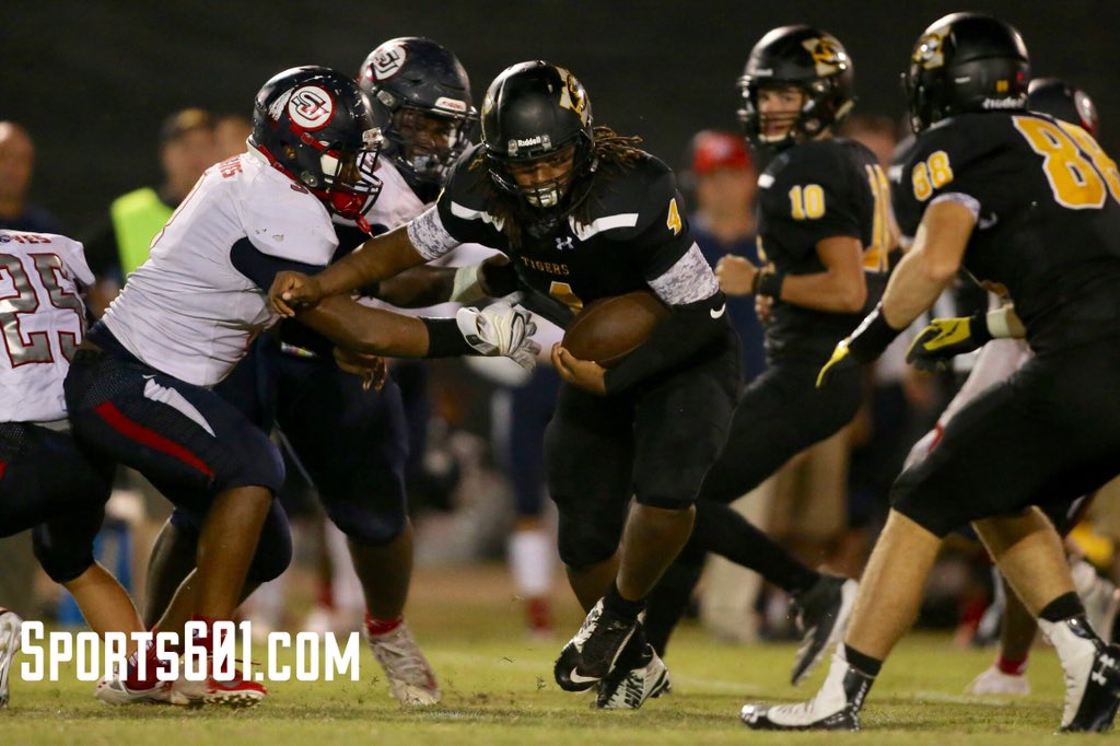Final in The Jungle. 

Northeast Jones picks up its first win over South Jones since 2014, 48-23. 

Tony Barnes with 3 TDS for the Tigers.