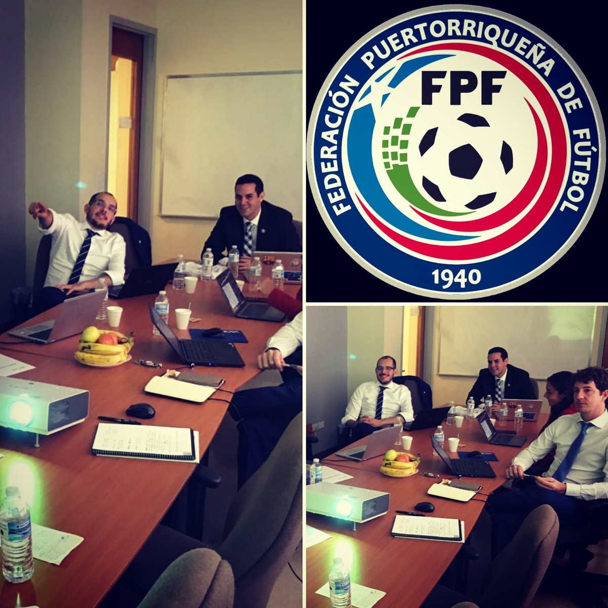 ForwardAmericas's tweet photo. @FutbolPR and @FIFAcom concluded fruitful working sessions aimed at designing the FPF's startegic development plan in the framework of the FIFA Forward Programme. https://t.co/XoewkiBnlI