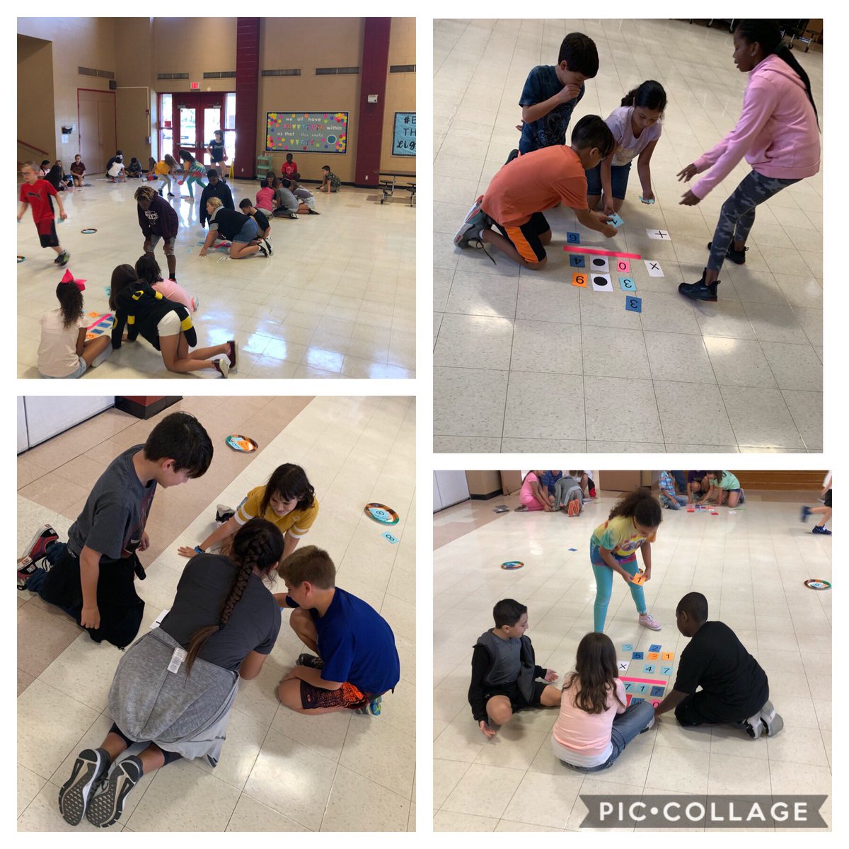 Multiplication+Movement+Teamwork=A fun-filled and cooperatively competitive learning environment! ❤️ this! <a href="/pfefifth/">Fifth Grade PFE</a> <a href="/HumbleISD_PFE/">Pine Forest Elem</a> #onegiantleappfe