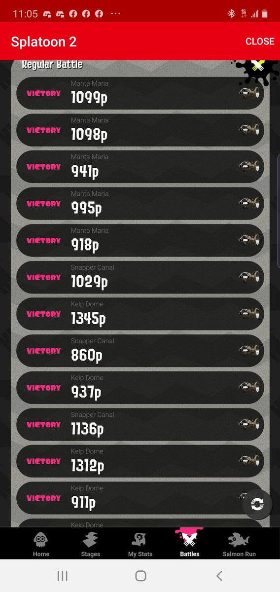 Splatoon2Domin8's tweet image. Finally a nice 12 game  Turfwar winning sreak!