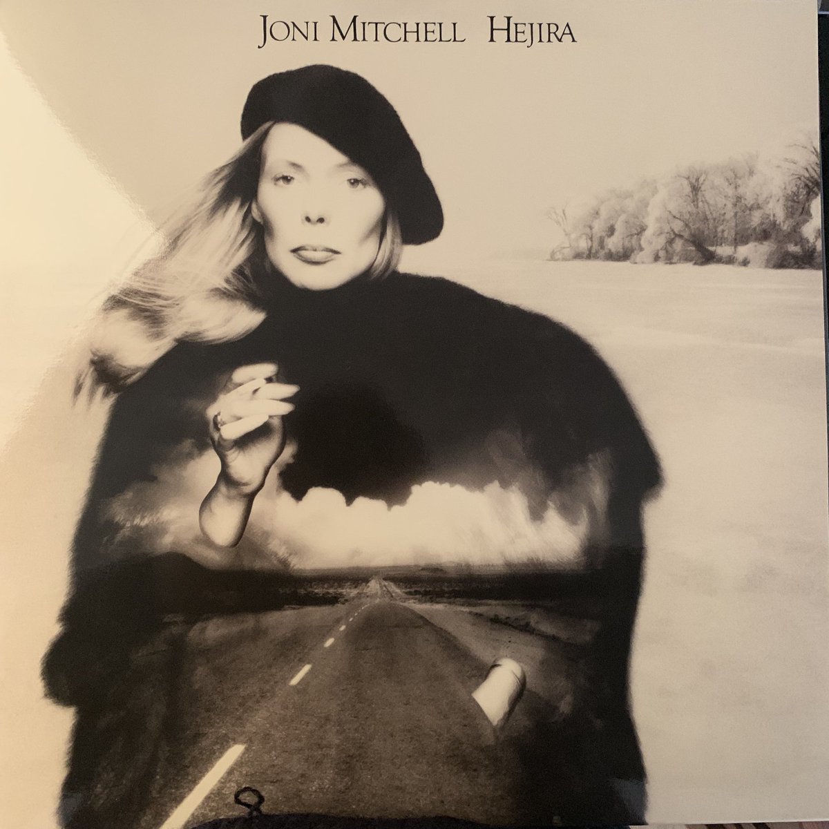 BernardZuel's tweet image. There is no correct answer to “what is the best @JoniMitchellcom album?”, &amp;amp; probably not even to “what is your favourite?”, but this would be a #1 contender for both. Yes, I may have bought it again (beautiful reissue) this week. Happily. #saturdayvinyl #jonimitchell  #hejira