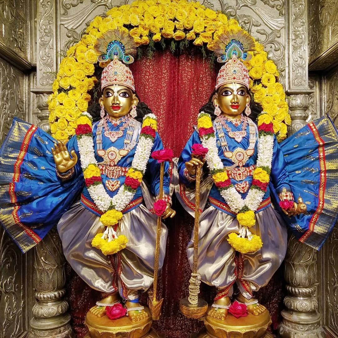 Today's #darshana #blessingsuponblessings from Their Lordships of #HareKrishna #hill #saturdaymorning, #September 14
#IskconBangalore #IskconTemple #RadhaKrishnaTemple #HareKrishnaTemple #SriKrishnaTemple #LordKrishna #KrishnaTemple #HareKrishna #TemplesInBangalore #KrishnaLife