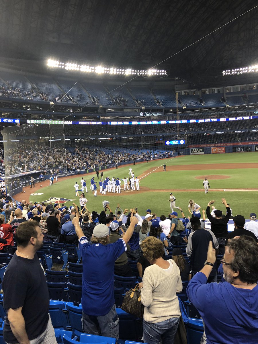 Nothin better then seeing a 12th inning walkoff by bo bichette