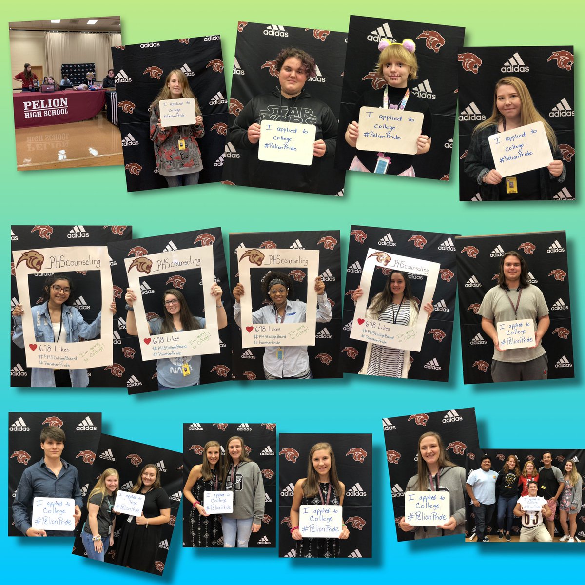 PelionCounselor's tweet photo. #CAD2019 was a huge success. Thank you to the college reps that were on hand to help and to the wonderful teachers @PelionPanthers  who allowed this to be possible for our students. #PelionPride #PelionRocks @SCCANGO  Be on the lookout for an video soon. @PelionOrchestra https://t.co/iPU13xN3Vf