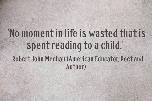 TeachersJourney's tweet photo. No moment in life is wasted that is spent reading to a child.🍎📚~Robert John Meehan https://t.co/wmhRnX7hLm #ThinkBIGSundayWithMarsha #WisdomQuotes #WordsToLiveBy #WordsOfWisdom #SuccessTRAIN #JoyTRAIN #SuccessQuotes #Wisdom #Quotes #QuoteOfTheDay