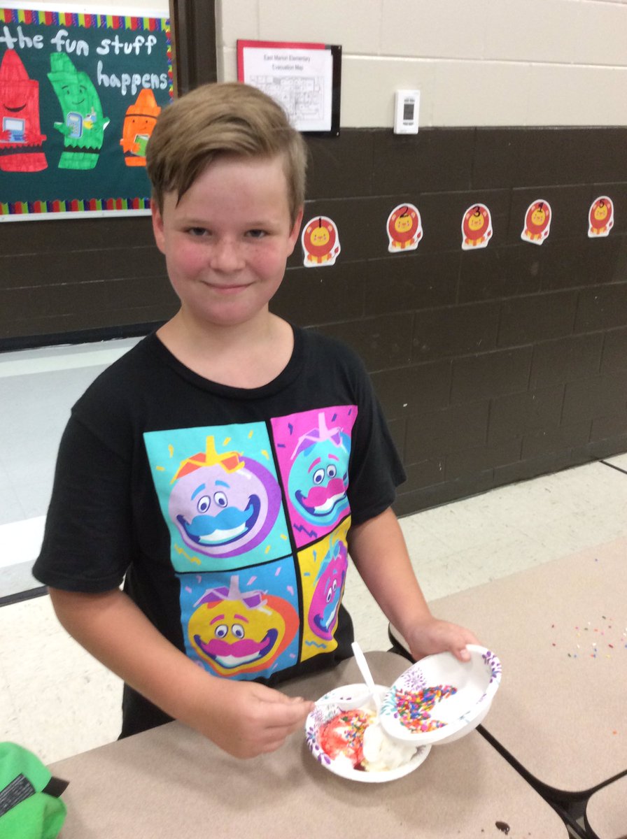EMETweets's tweet photo. Great job Bobcats for completing the summer challenge!  Building sundaes, math, and reading skills~Proud of your efforts! 🙌 https://t.co/5nmT6pT7CW