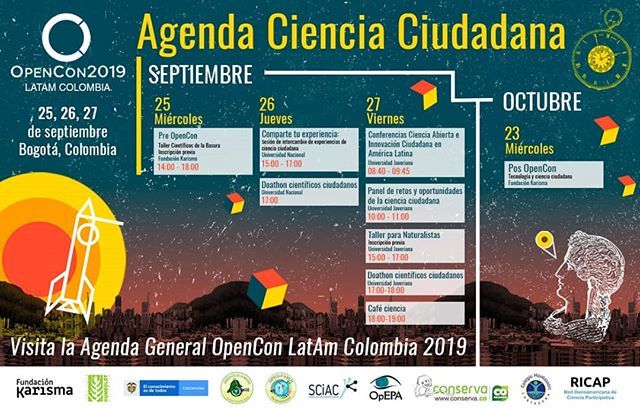 conservaco's tweet image. Los esperamos en el #OpenConLatAm2019. No olvides hacer tu inscripción bit.ly/30ro4iR 
@Karisma @inst_humboldt @cdelabasura @SCiAC_LatAm @OpEPA @conservaco @montessorictg @redricap ift.tt/2NZPoBZ