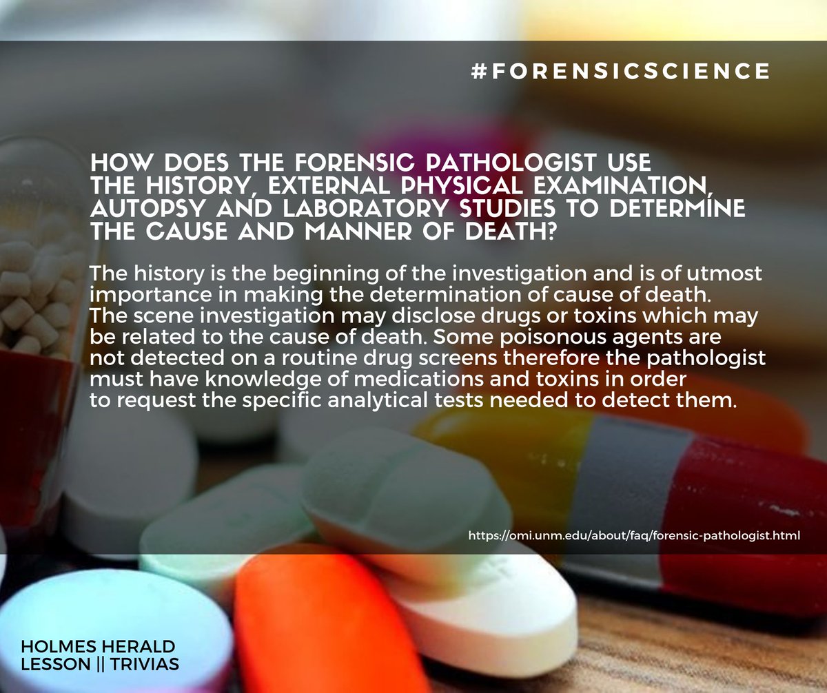holmes_herald's tweet photo. #FSC4 : DEATH INVESTIGATION
#FSC4L1 || Role of Forensic Pathologist

https://t.co/WG6J3DQYSQ https://t.co/vNMQWOl3Fk