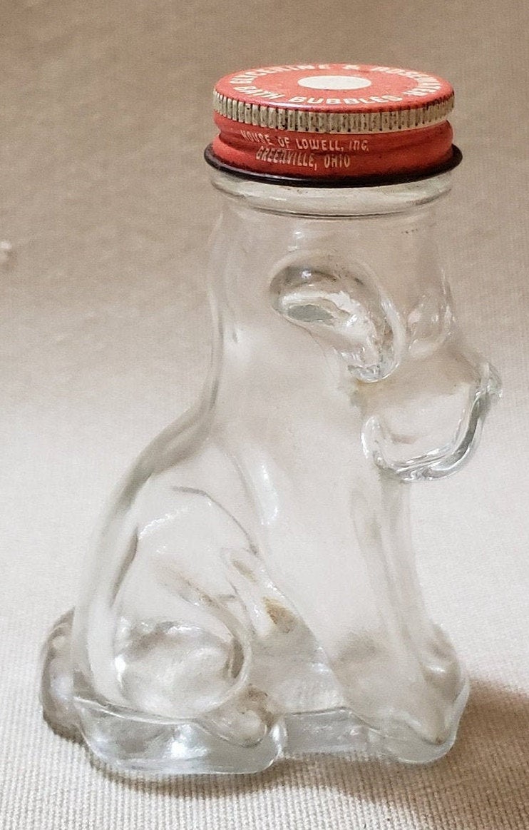 atticesoterica's tweet photo. Vintage Dog Glass Jar, Glycerine and Rosewater Bath Bubbles, Puppy Glass Jar, Armstrong, House of Lowell, Vintage Glass Jar, Screw On Top https://t.co/bJLlkwzMH5 #Vintage #AtticEsoterica #Etsy #BathBubbles https://t.co/Xe3IplkGXH