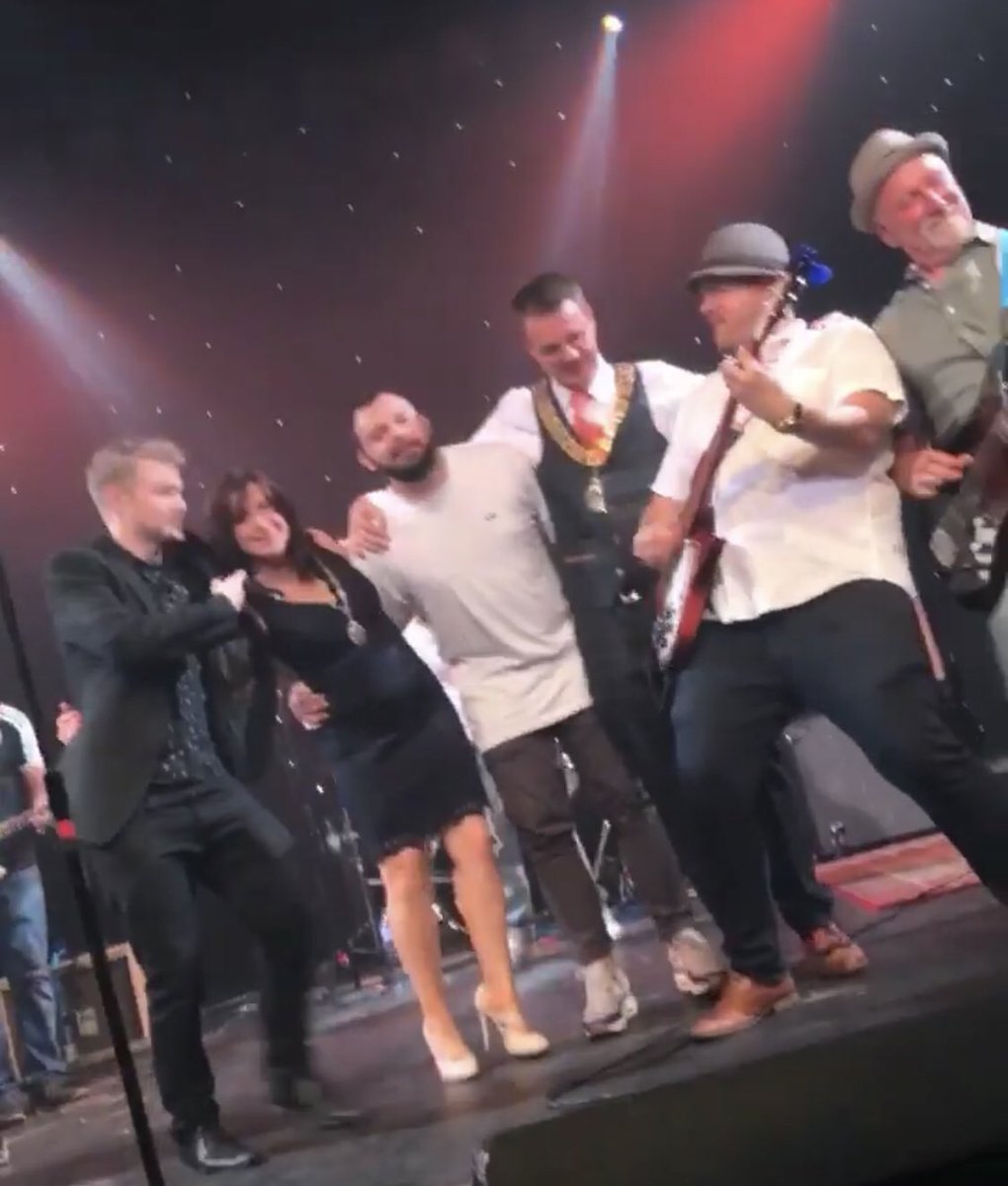 SteveWortley's tweet photo. Wow - thank you SO much to the amazing West End Performers and the incredible Southbound and The Travelling Ding Dangs for rocking The Spotlight Last night for the Mayors Charities. 

Thank you also to the many friends and family who attended, and to everyone who made it happen. https://t.co/hflL6yJosD