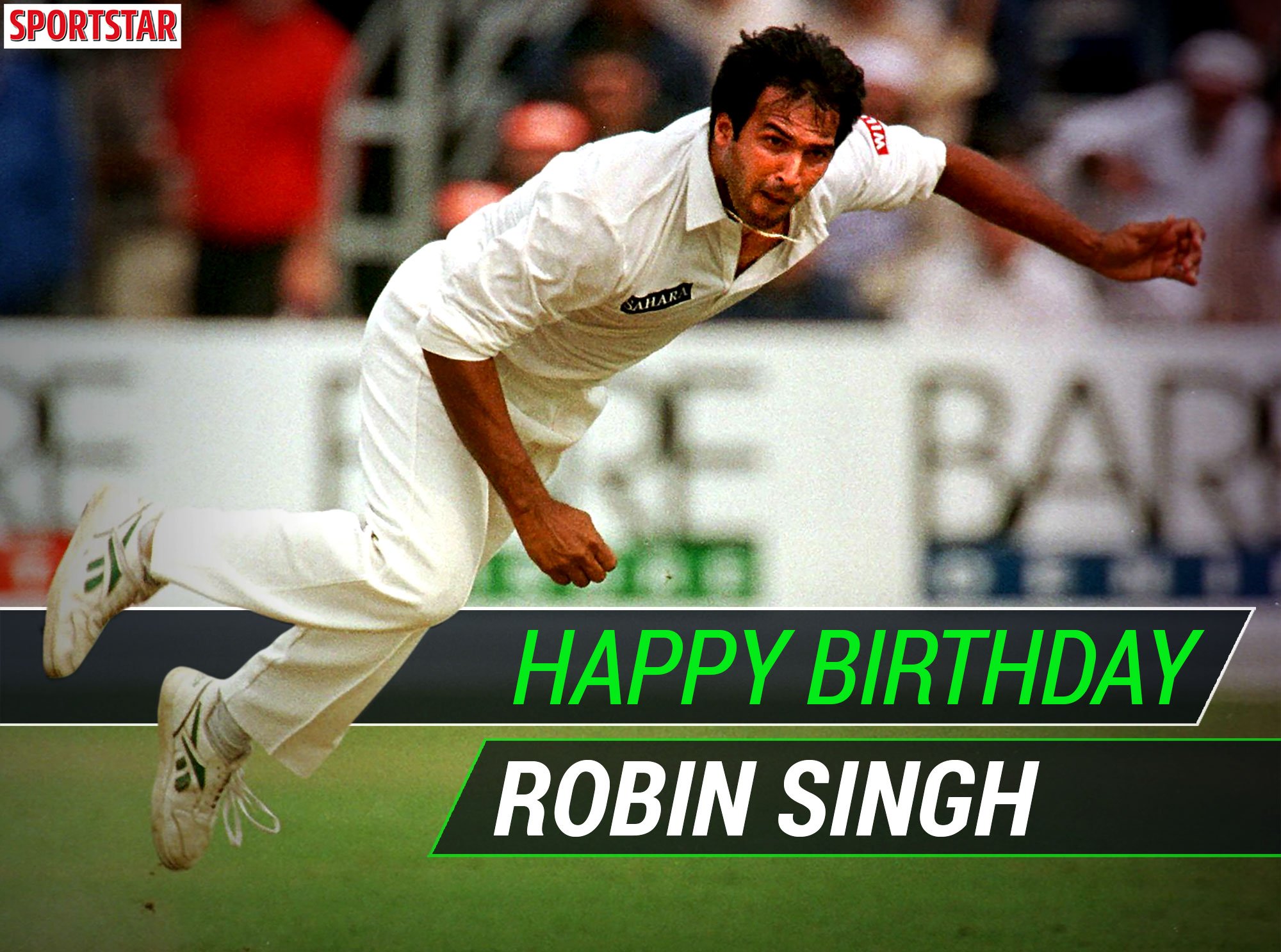 Happy Birthday Robin Singh - one of the finest fielders India has ever produced 