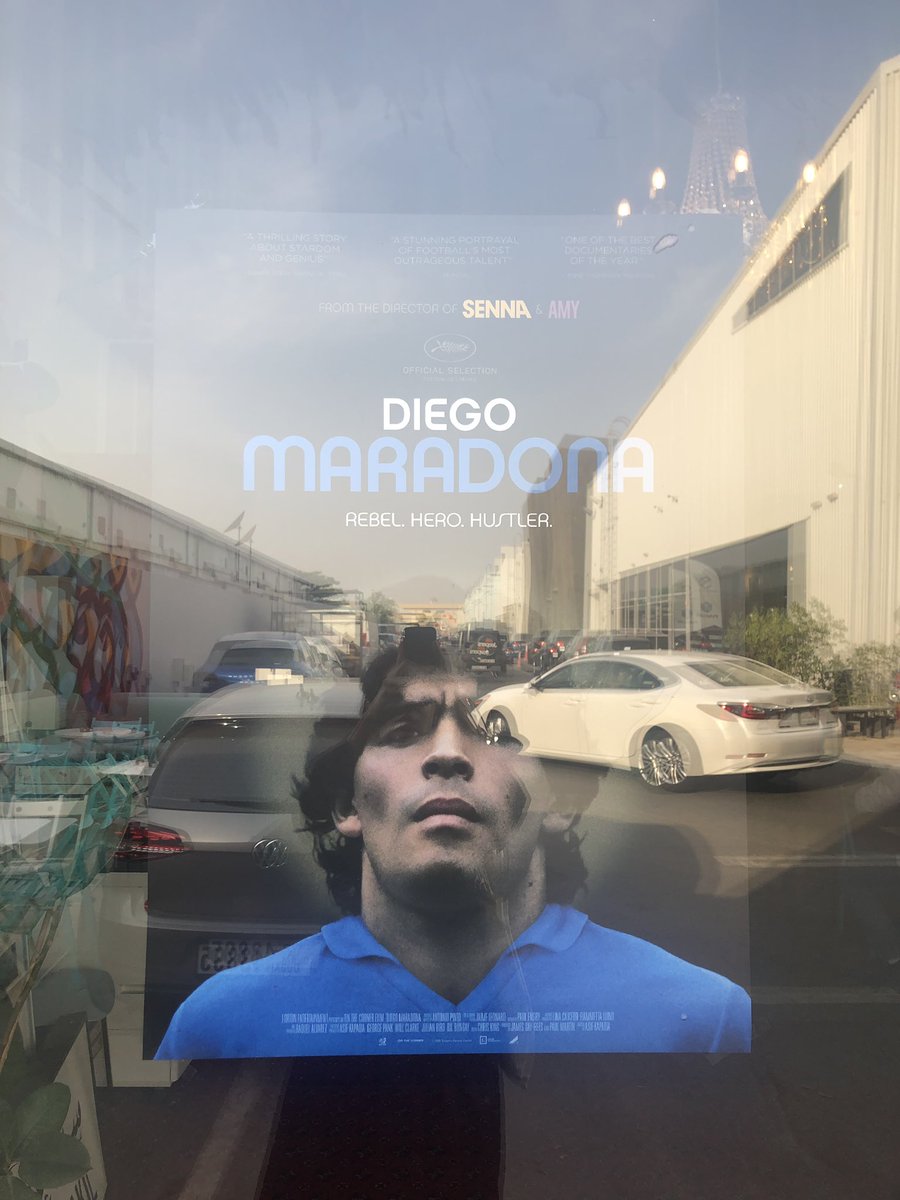 Butheina Hk Ø¨Ø«ÙÙØ© On Twitter Exclusive Premiere Of Diego Maradona Documentary At Cinema Akil The Film Plays Every Night 13 28 September Directed By Asif Kapadia And Nominated For A Golden Eye