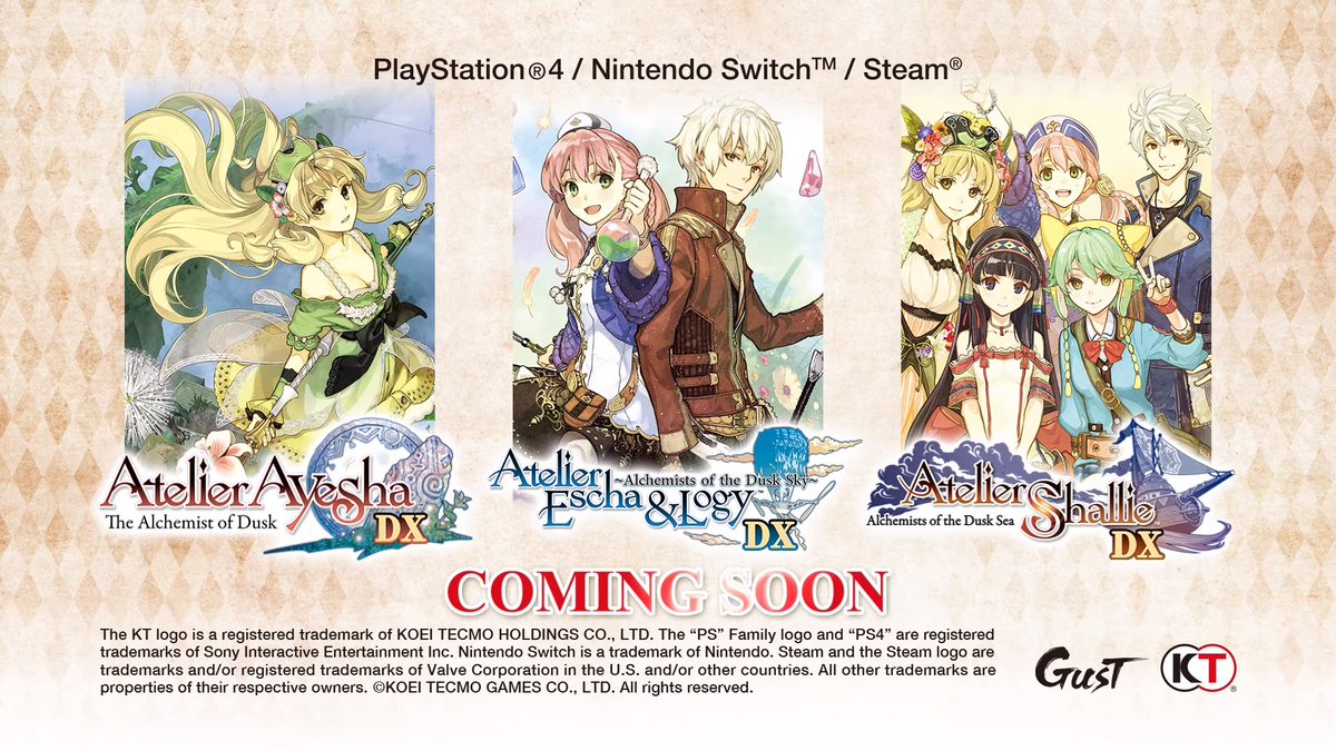 Wario64 Atelier Dusk Trilogy Deluxe Pack Teaser Trailer Ps4 Switch Steam T Co 2kj7xtigmb Atelier Ayesha The Alchemist Of Dusk Dx Atelier Escha Logy Alchemists Of The Dusk Sky Dx Atelier Shallie Wario64 Atelier Dusk Trilogy Deluxe Pack Teaser Trailer Ps4 Switch Steam T Co 2kj7xtigmb Atelier Ayesha The Alchemist Of Dusk Dx Atelier Escha Logy Alchemists Of The Dusk Sky Dx Atelier Shallie