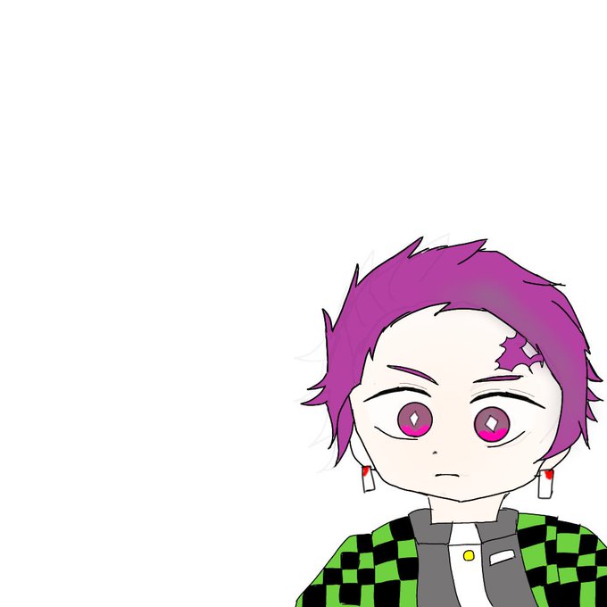 ろべすけさんがTwitterに投稿した竈門炭治郎(鬼滅の刃)のイラスト。