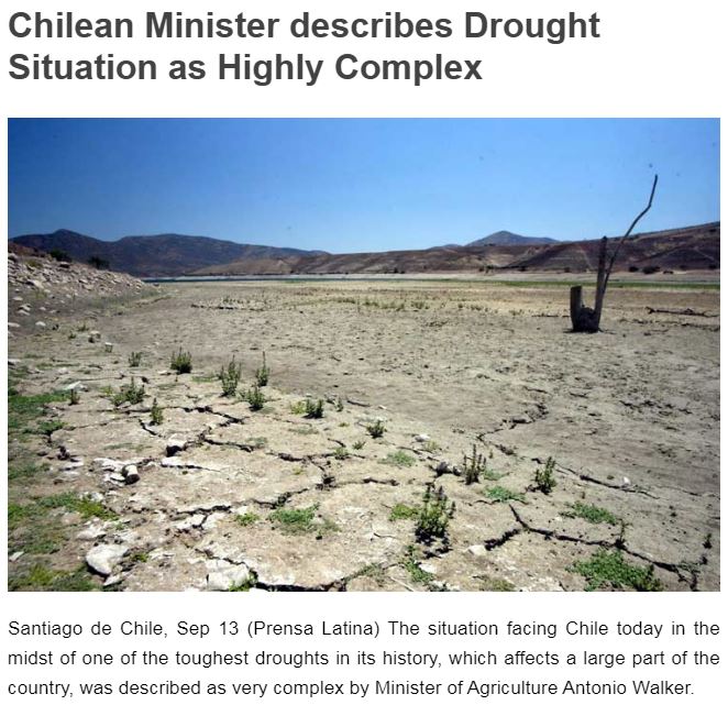 This is what the  #ClimateEmergency looks like in  #SouthAmerica right now.13/Sep/2019: #Chile's Minister of Agriculture "did not know if the availability of water will be sufficient to grow fruits and vegetables next summer" https://www.plenglish.com/index.php?o=rn&id=46901&SEO=chilean-minister-describes-drought-situation-as-highly-complex