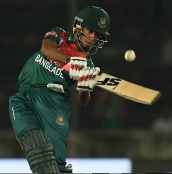 Afif Hossain hit 52 off 26 balls as Bangladesh chased down the target of 145 with 2 balls to spare in the rain-hit first T 20 of the tri- nation series on Friday #cricket #sports #teamSF #SFStanford #StanfordCricket #PerfectingYourGame