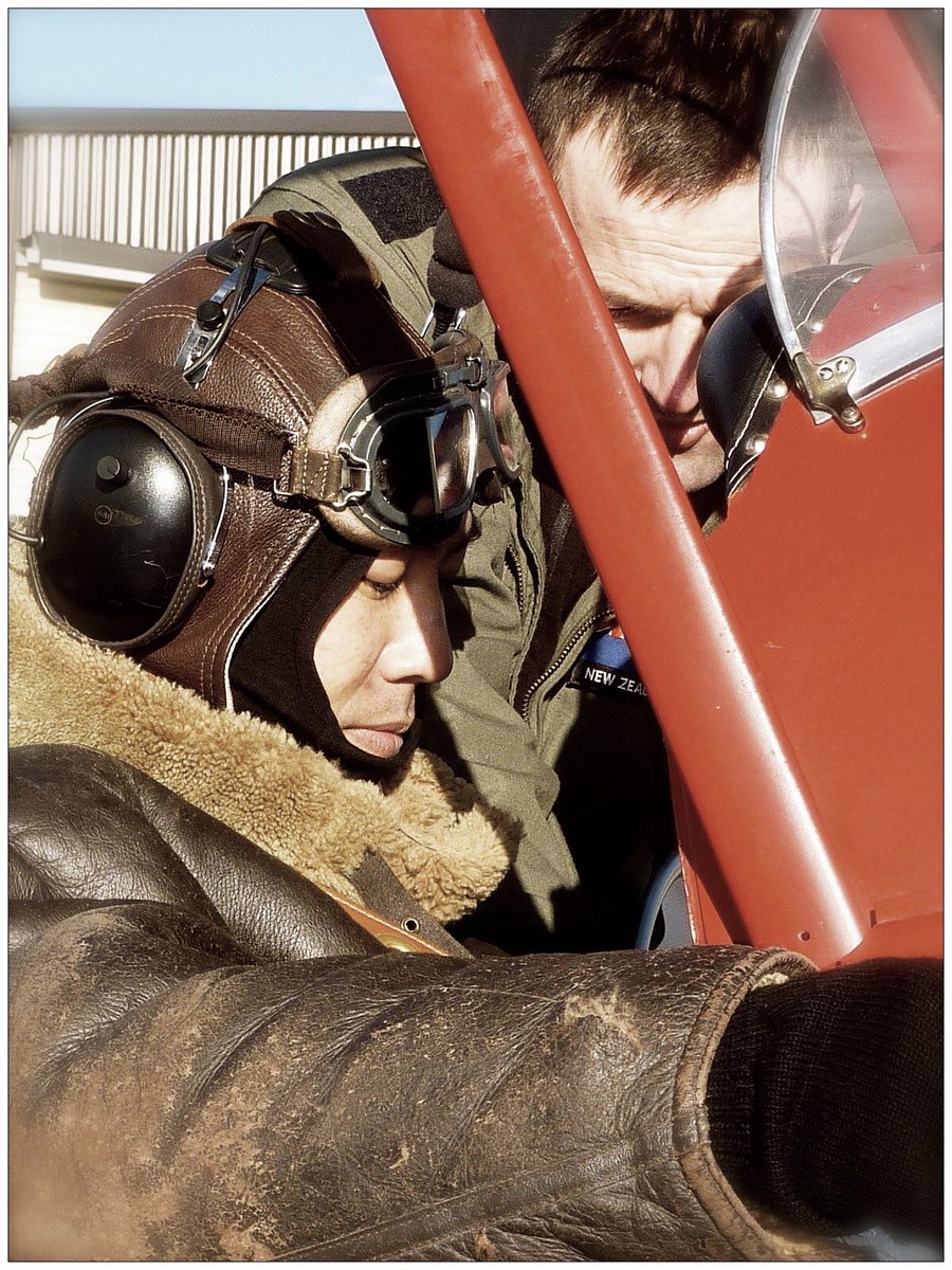 de Havilland DH 82  Tigermoth 
Me: What if something happens, do we have parachutes?
.
Pilot: Parachutes?? No..no parachutes. Parachutes are for girls!
.
Me: ??? @&€%!! 😲😭😭😭😰😰 #throwback #dehavillandtigermoth #wanaka