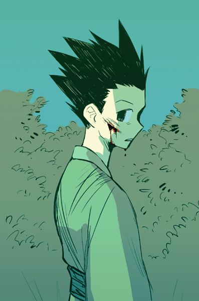 feriowind's tweet photo. illustrations for a hxh big bang collab for this fic https://t.co/W7xrHSTtYw

gon is a forest spirit that killua tries to kill https://t.co/6zSWuiGTJV