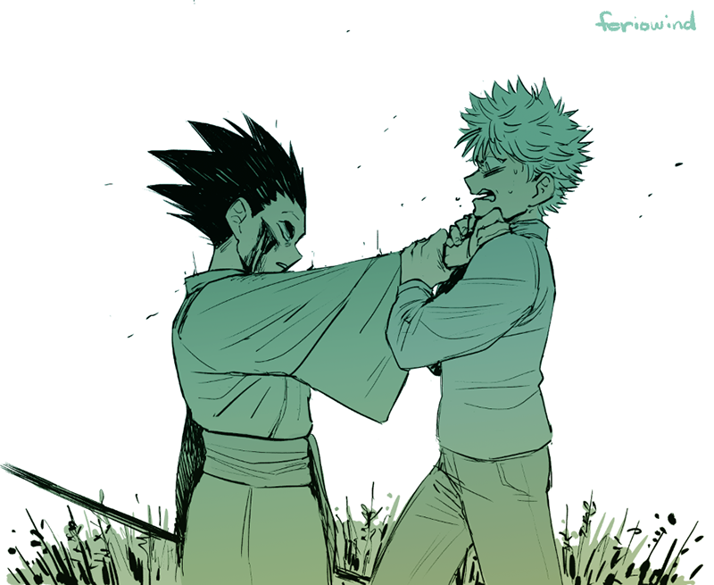 feriowind's tweet photo. illustrations for a hxh big bang collab for this fic https://t.co/W7xrHSTtYw

gon is a forest spirit that killua tries to kill https://t.co/6zSWuiGTJV