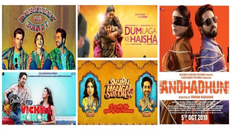 Happy Birthday Ayushmann Khurrana 6 Films That Makes Him A Common Man Hero  