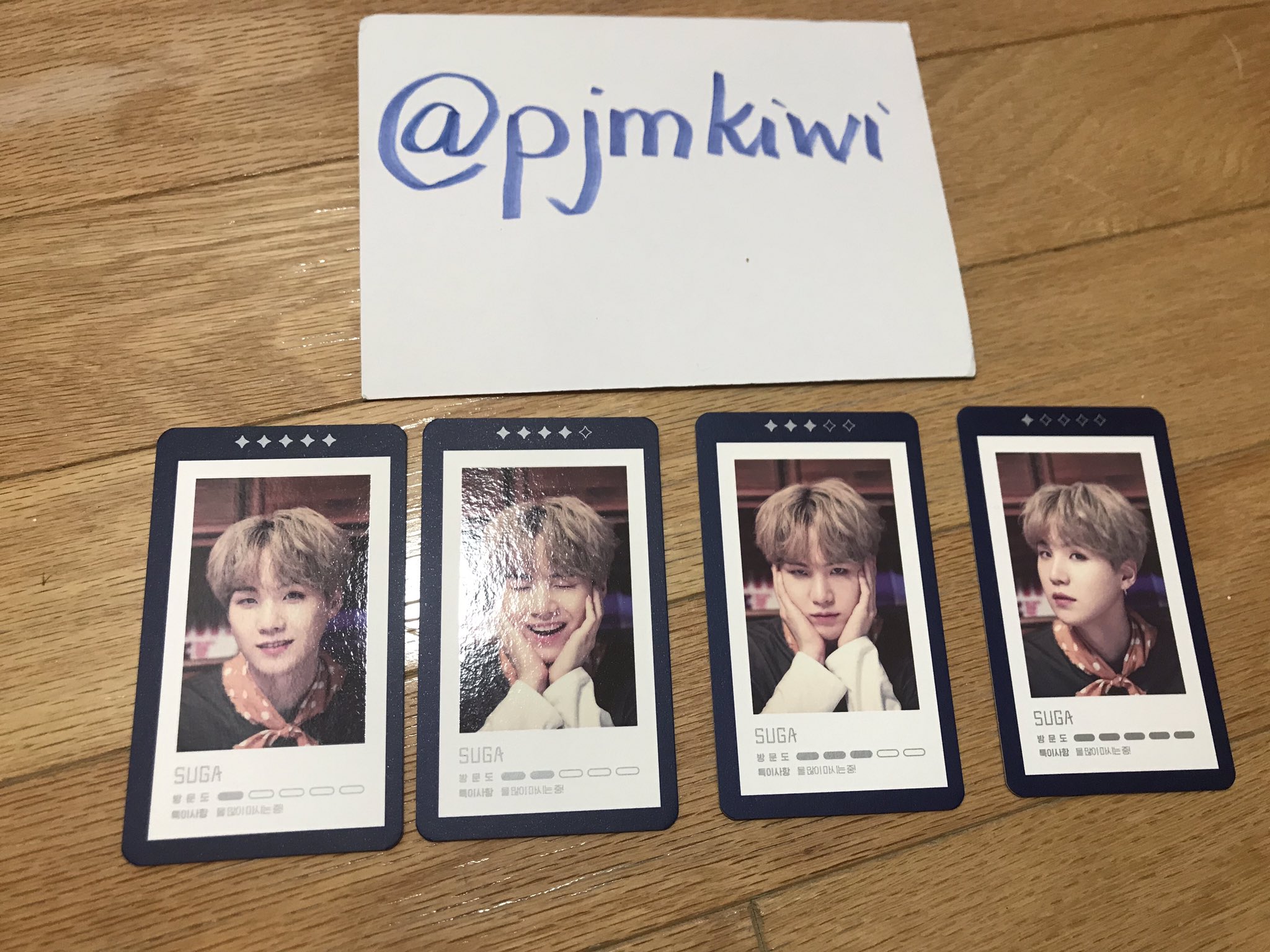 BTS 5th Muster 2019 Guestbook カード 2019 BTS 5TH MUSTER [MAGIC