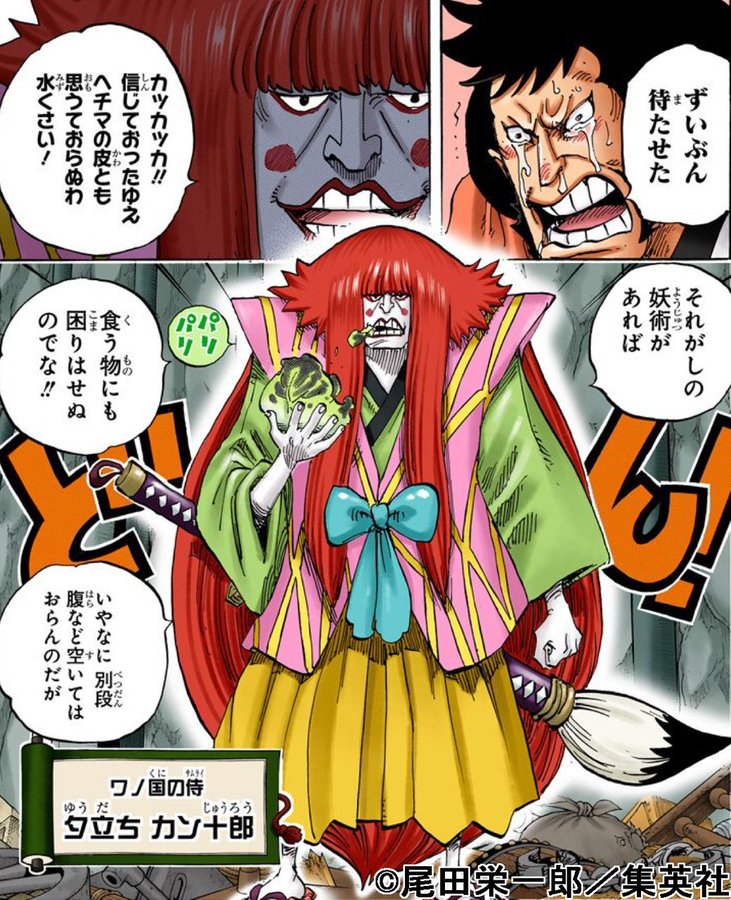 ワンピース カン十郎の伏線がやばいｗワノ国内通者確定で再注目 やあ 僕の漫画日記