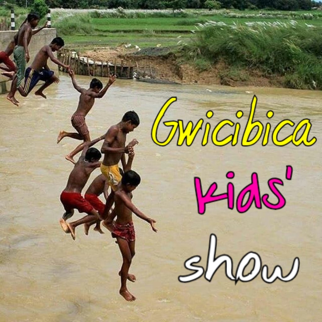 🎵🎶.... Brikichooooo.....🎶🎵
Gwicibica Kids' show on Kameme Fm
For a chance to win 30,000/= in which river was Jesus baptised? Sms answer to 22995 {no sms charges}
