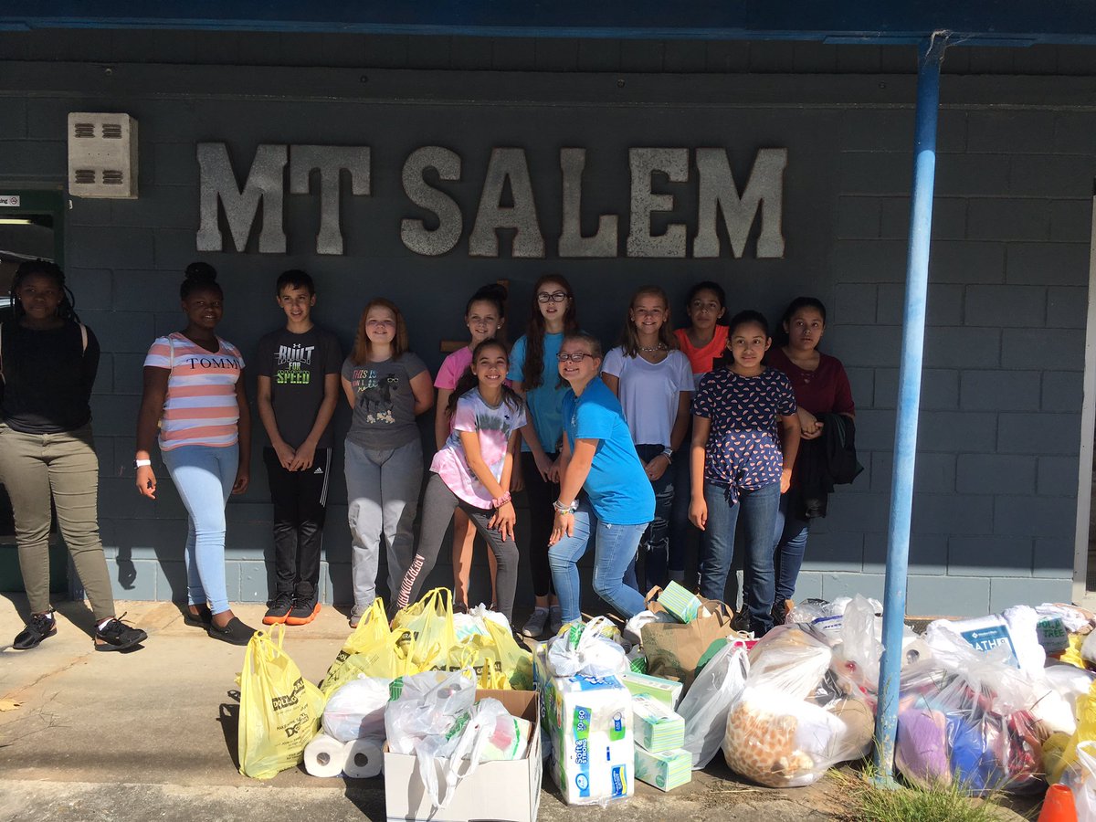 I would like to thank all the LBC families and Brian Silas for making this Day of Caring Mt Salem Outreach Ministry for Men toiletry drive event such a huge success. Thank you also to our awesome student council for helping deliver those items today! #DayOfCaringACPSD #LBC1920