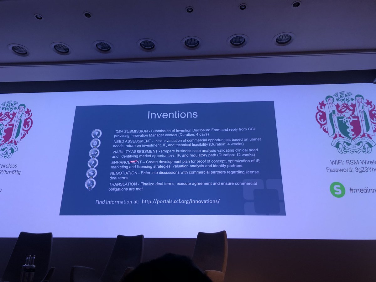 BridgetGildea's tweet photo. Innovation lifecycle 2; @ClevelandClinic innovation process from Pete O’Neill - scaling and embedding innovation across a whole healthcare system @RoySocMed #medinnov https://t.co/R1TZpFdi6S
