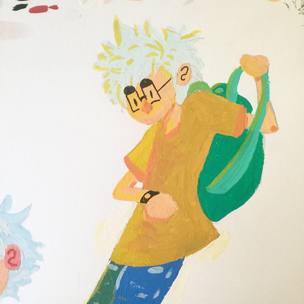SnitchArt's tweet photo. Miya gouache 
•
#art #artwork #artist #illustrator #illustration #drawing #draw #miyazaki #oc #owncharacterart #owncharacter #originalcharacter #gouache #gouachepainting #painting #traditionalart #traditionalpainting #paint #traditionaldrawing https://t.co/SGe5uphxlX