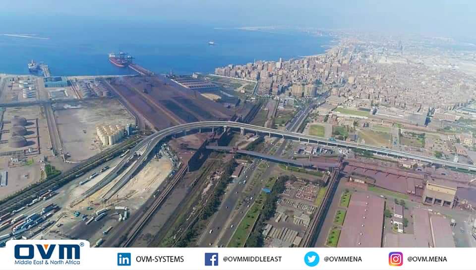 OVMmena's tweet image. {Photos} of “Dekhila Bridge” in Alexandria state in Egypt, Bridge which connects Dekhila Seaport with Coastal Road was completed in 2018 with participation of OVM Agent completing Post-Tensioning works: BETA Company.

#OVM_Featured_Projects