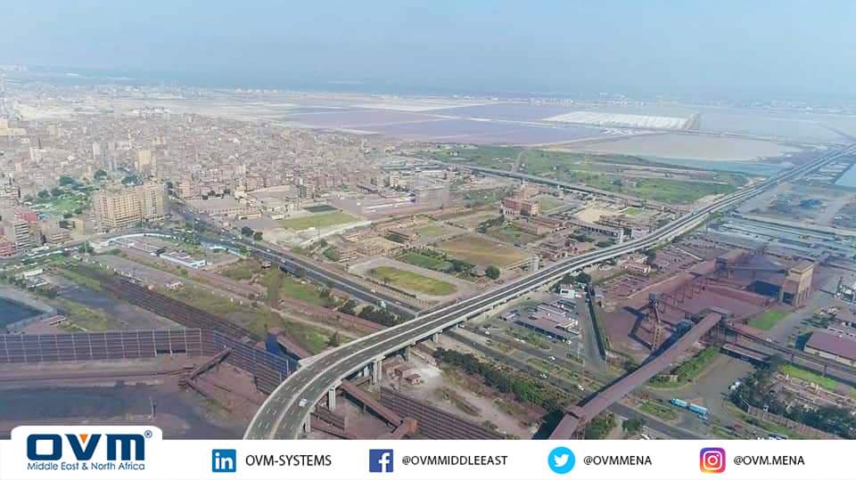 OVMmena's tweet image. {Photos} of “Dekhila Bridge” in Alexandria state in Egypt, Bridge which connects Dekhila Seaport with Coastal Road was completed in 2018 with participation of OVM Agent completing Post-Tensioning works: BETA Company.

#OVM_Featured_Projects