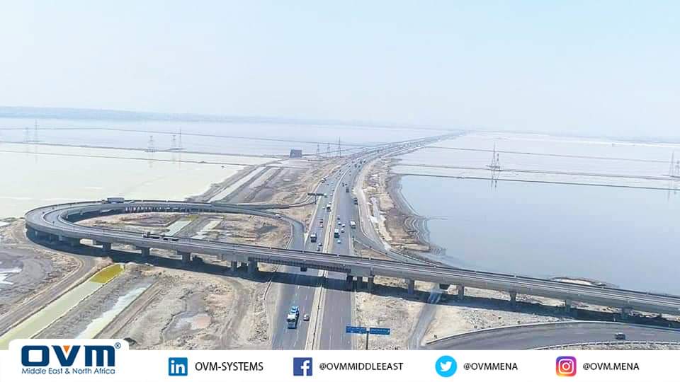 OVMmena's tweet image. {Photos} of “Dekhila Bridge” in Alexandria state in Egypt, Bridge which connects Dekhila Seaport with Coastal Road was completed in 2018 with participation of OVM Agent completing Post-Tensioning works: BETA Company.

#OVM_Featured_Projects