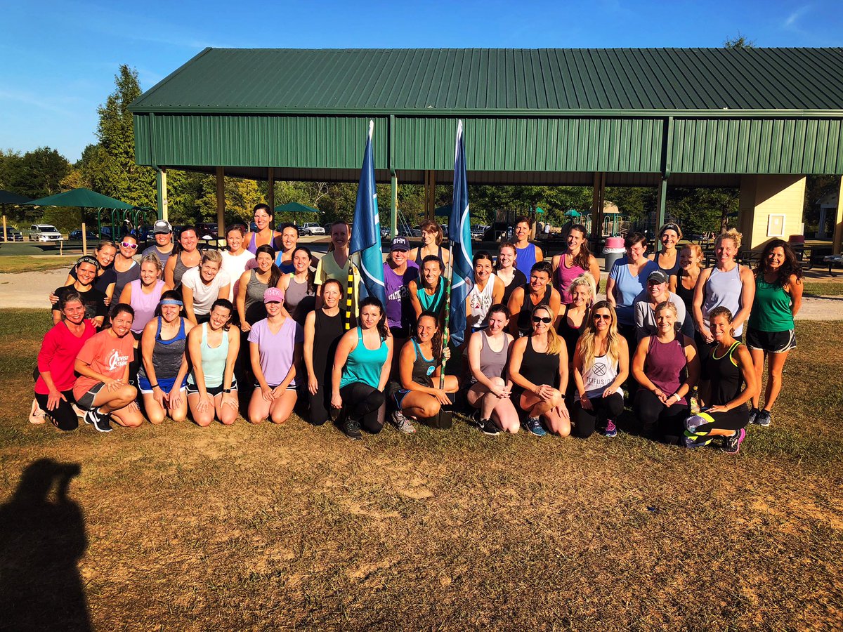 FiABham's tweet photo. Launch day✌🏻. Awesome job ladies! 44 Pax tackled ‘Burp the Baby’ and some tough stations! We truly are #BetterTogether ! 💗💪🏻 Join us next Saturday for our final week of launch! #FiA #FiABham #FiANation https://t.co/AzK1GQHC4t
