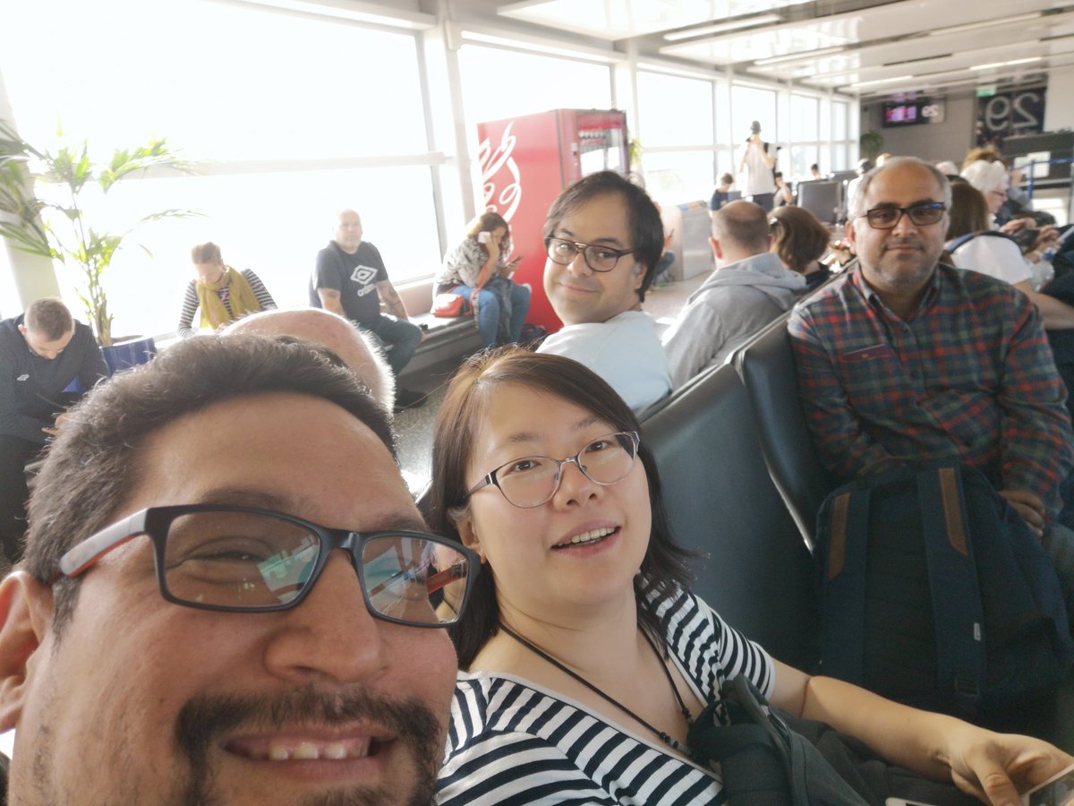ehugues75's tweet photo. On our way to Dublin to the #ECOC19 #ECOC_Conference. We look forward to meet colleagues and friends. Also please come to the @ToucanNetwork booth! @NetworksBristol @bristol_smart https://t.co/pQbEVqkGYI