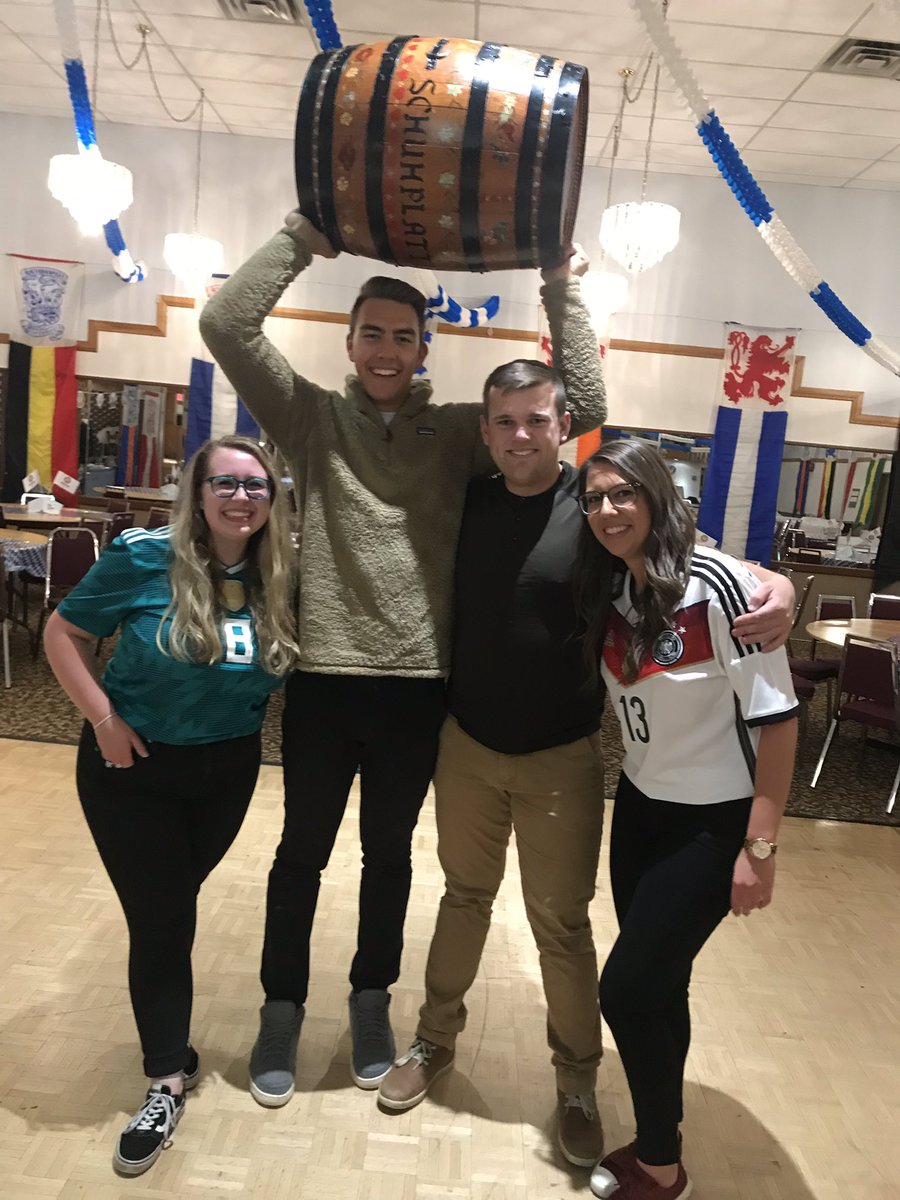 Amazing first Friday night of Oktoberfest! Thanks to all who came out. Doing it again today, FREE admission! O’fest vendor market noon, Andreas plays 6 pm, Erdinger beer tasting, $19.29 amazing O’fest buffet, bratwurst platters in hall. Invite your friends... see you all tonight!