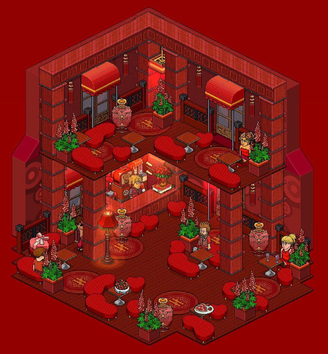 Miqqii_DE's tweet photo. Café Rouge 💋💄👠❤️ 
#habbo #rouge @De_Habbo @Habbo 

Roomlink: https://t.co/NHhTiSlEWS https://t.co/naXE8Un7Ng