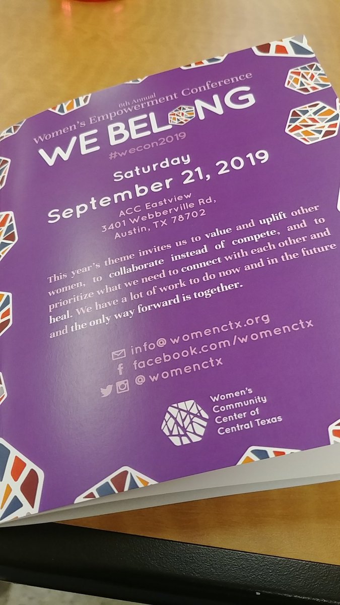Volunteering for <a href="/WomenCTX/">Women's CommunityCTX</a>  and enjoying a wonderful session about mentorship young women. #wecon2019