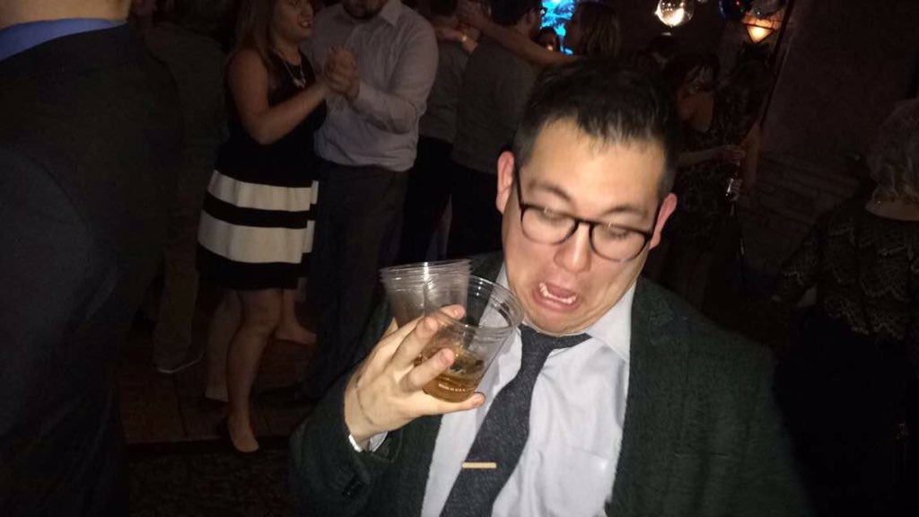 taylorjopaluck's tweet photo. Accurate representation of how everyone is going feel after @fargofrombeth and Tyler’s wedding. https://t.co/eWyXBGEpFW