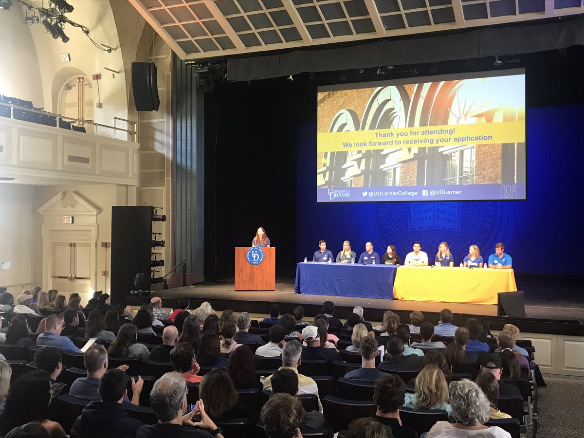 BlueHenAlexH's tweet photo. ProUD to see my students representing @UDLernerCollege well and taking questions during our #LernerBiz presentation. #UDisThePlace https://t.co/agIrhD3ApW